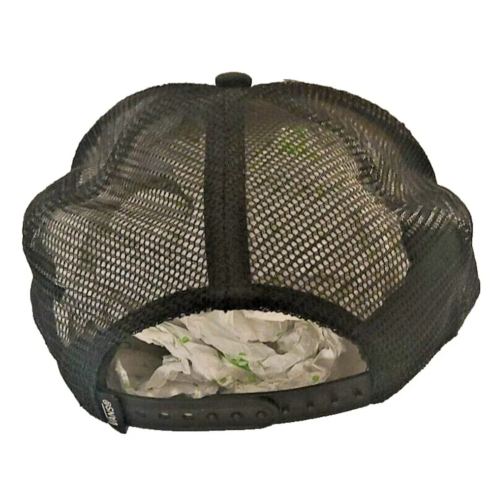 Vans Off The Wall Palm Tree Snapback Hat Mesh Back